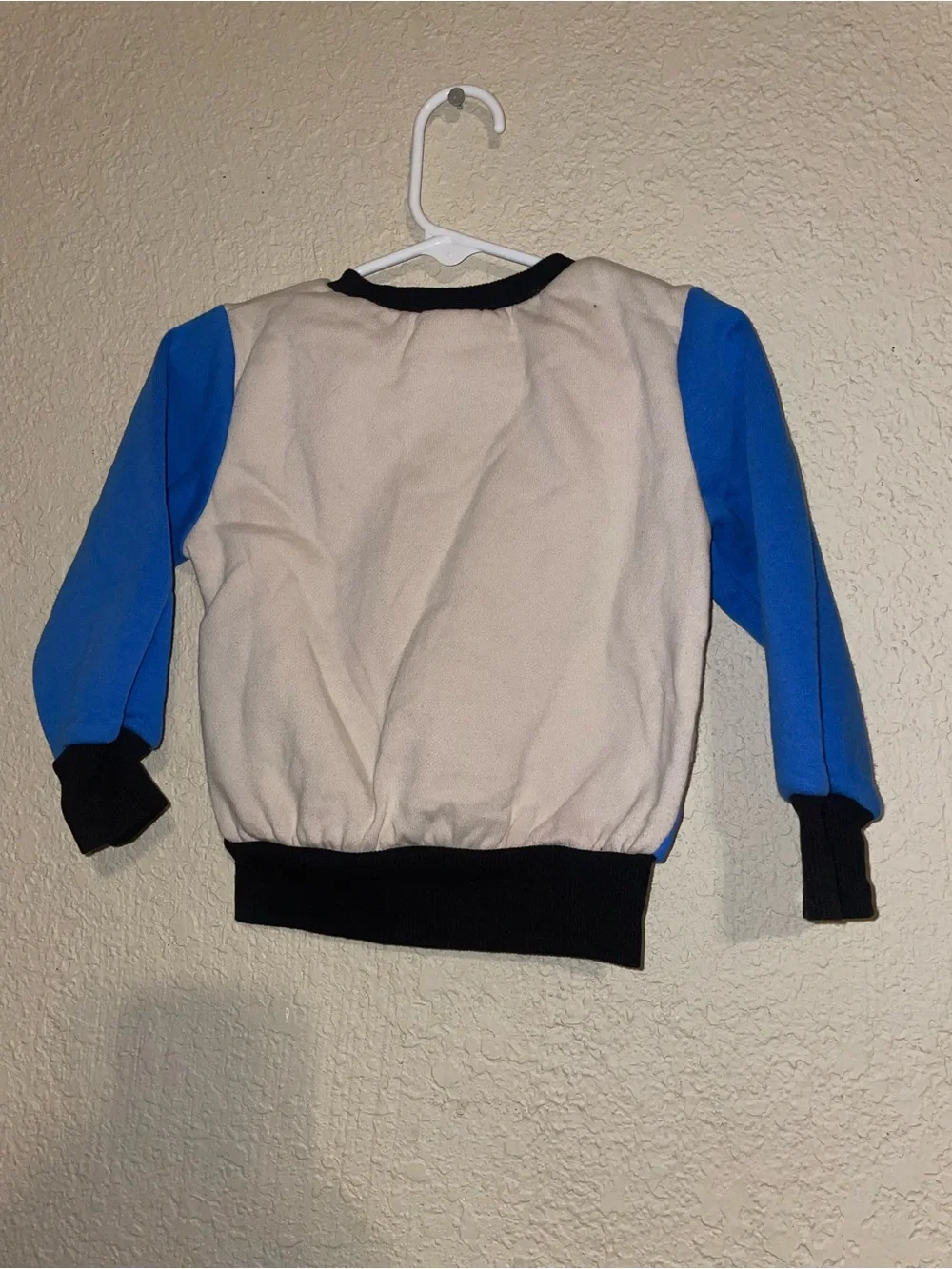 Disney Mickey & Friends White and Blue Pullover Sweatshirt for Kids